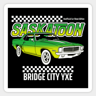 Saskatoon Car Show Magnet